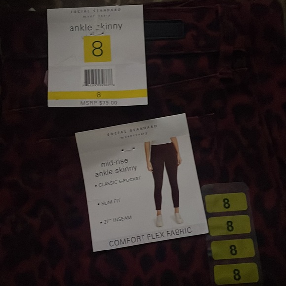 Social standard by sanctuary skinny jeans NWT - Picture 2 of 2